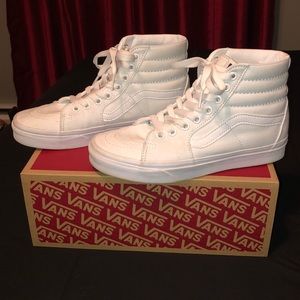 White High Top Old Skool Vans